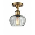 thumbnail image 1 of Innovations Lighting - Fenton - 1 Light Semi-Flush Mount In Industrial Style-10, 1 of 3