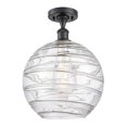 thumbnail image 1 of Innovations Lighting - Athens Deco Swirl - 1 Light Semi-Flush Mount In, 1 of 2