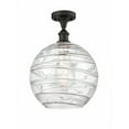 thumbnail image 1 of Innovations Lighting - Athens Deco Swirl - 1 Light Semi-Flush Mount In, 1 of 2