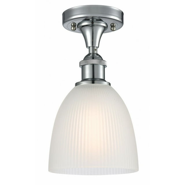 Innovations Lighting - Castile - 1 Light Semi-Flush Mount In Industrial Style-11