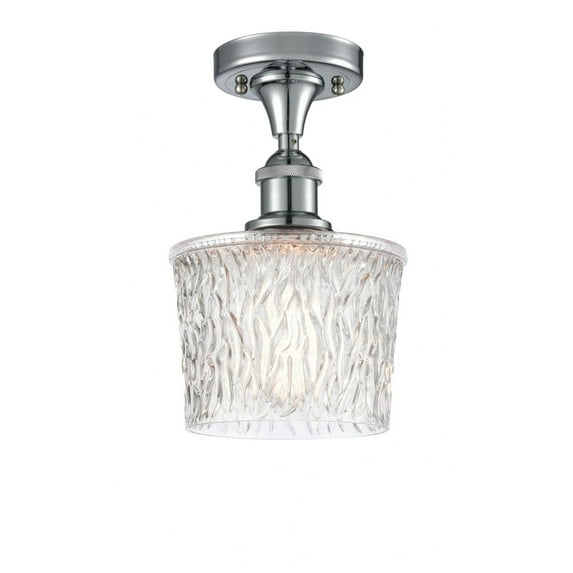 Innovations Lighting - Niagra - 1 Light Semi-Flush Mount In Industrial Style-11