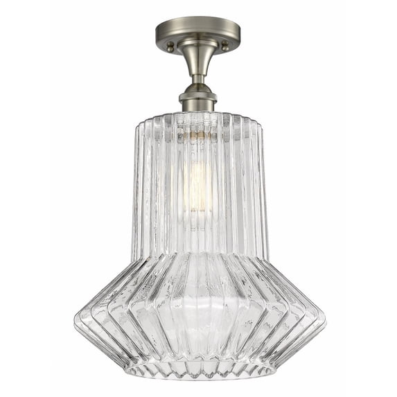 Innovations Lighting - Springwater - 1 Light Semi-Flush Mount In Industrial