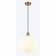 thumbnail image 1 of Innovations Lighting - White Venetian - 1 Light Cord Hung Pendant In Modern, 1 of 7