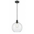 thumbnail image 1 of 516-1P-BK-G124-10 Innovations Lighting Athens - 1 Light Cord Hung Mini Pendant In Industrial Style-13 Inches Tall and 10 Inches Wide-Matte Black, 1 of 7