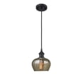 thumbnail image 1 of 516-1P-BK-G96-L-LED-Innovations Lighting-Large Fenton - 11 Inch 3.5W 1 LED Mini Pendant  Matte Black, 1 of 1