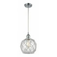 thumbnail image 1 of Innovations Lighting - Farmhouse Rope - 1 Light Cord Hung Mini Pendant In, 1 of 2
