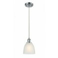 thumbnail image 1 of 516-1P-PC-G381 Innovations Lighting Castile - 1 Light Cord Hung Mini Pendant In Industrial Style-9 Inches Tall and 6 Inches Wide-Polished Chrome, 1 of 3