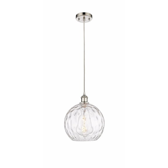 Innovations Lighting - Athens Water Glass - 1 Light Cord Mini Pendant In