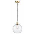 thumbnail image 1 of 516-1P-SG-G124-10 Innovations Lighting Athens - 1 Light Cord Hung Mini Pendant In Industrial Style-13 Inches Tall and 10 Inches Wide-Satin Gold, 1 of 2
