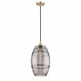 thumbnail image 1 of 516-1P-SG-G557-10SM Innovations Lighting Vaz - 1 Light Cord Hung Mini Pendant In Industrial Style-18.5 Inches Tall and 10 Inches Wide-Satin Gold, 1 of 7