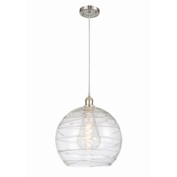 Innovations Lighting - Athens Deco Swirl - 1 Light Cord Hung Pendant In