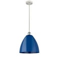 thumbnail image 1 of 516-1P-WPC-MBD-12-BL-Innovations Lighting-Plymouth Dome - 1 Light Mini Dome Pendant In Industrial Style-14.75 Inches Tall and 12 Inches Wide, 1 of 1