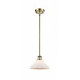 thumbnail image 1 of 516-1S-AB-G131 Innovations Lighting Orwell - 1 Light Stem Hung Mini Pendant In Industrial Style-8 Inches Tall and 8.38 Inches Wide-Antique Brass, 1 of 3
