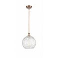 thumbnail image 1 of 516-1S-WPC-G1215-10 Innovations Lighting Athens Water Glass 1 Light 10" Mini Pendant Antique Copper, 1 of 5
