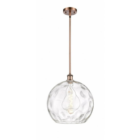 Innovations Lighting - Athens Water Glass - 1 Light Pendant In Industrial