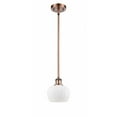 thumbnail image 1 of 516-1S-AC-G91-LED-Innovations Lighting-Fenton-3.5W 1 LED Pendant in Art Nouveau Style-6.5 Inches Wide by 7.5 Inches High   Antique Copper Finish with, 1 of 1