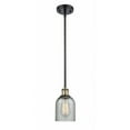 thumbnail image 1 of 516-1S-BAB-G257 Innovations Lighting Caledonia - 1 Light Mini Pendant In Industrial Style-10 Inches Tall and 5 Inches Wide-Black Antique Brass, 1 of 3