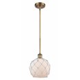 thumbnail image 1 of Innovations Lighting - Farmhouse Rope - 1 Light Stem Hung Mini Pendant In, 1 of 3
