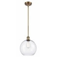thumbnail image 1 of 516-1S-BB-G122-10-LED-Innovations Lighting-Large Athens-3.5W 1 LED Pendant in Industrial Style-10 Inches Wide by 13 Inches High   Brushed Brass Finish, 1 of 1