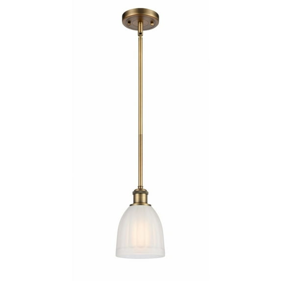 516-1S-BB-G441-Innovations Lighting-Brookfield-1 Light Pendant in Art Nouveau Style-5.75 Inches Wide
