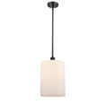 thumbnail image 1 of 516-1S-BK-G111-L-Innovations Lighting-Cobbleskill - 1 Light Stem Hung Mini Pendant In Industrial Style-14 Inches Tall and 9 Inches Wide-Matte Black, 1 of 3