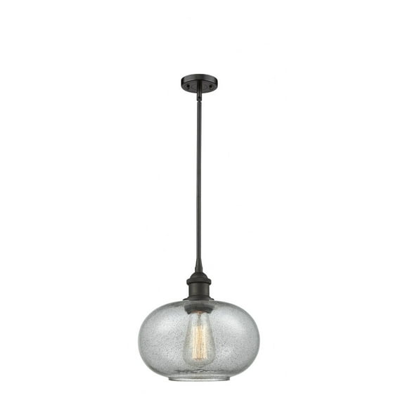 516-1S-OB-G247 Innovations Lighting Gorham - 1 Light Stem Hung Mini Pendant In Industrial Style-11 Inches Tall and 9.5 Inches Wide-Oil Rubbed Bronze
