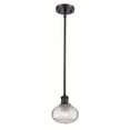 thumbnail image 1 of 516-1S-OB-G555-6CL-Innovations Lighting-Ithaca - 1 Light Stem Hung Mini Pendant In Industrial Style-7 Inches Tall and 6 Inches Wide-Oil Rubbed Bronze, 1 of 7
