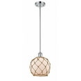 thumbnail image 1 of Innovations Lighting - Farmhouse Rope - 1 Light Stem Hung Mini Pendant In, 1 of 3