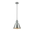 thumbnail image 1 of 516-1S-PC-M8 Innovations Lighting Smithfield - 1 Light Stem Hung Mini Pendant In Industrial Style-7.5 Inches Tall and 7 Inches Wide-Polished Chrome, 1 of 1