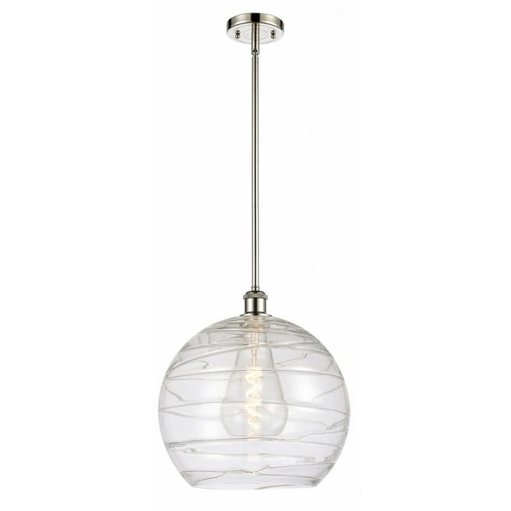 Innovations Lighting - Athens Deco Swirl - 1 Light Pendant In Industrial