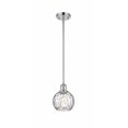 thumbnail image 1 of 516-1S-SN-G1215-6 Innovations Lighting Athens Water Glass 1 Light 6" Mini Pendant Polished Chrome, 1 of 5