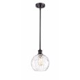thumbnail image 1 of 516-1S-WPC-G1215-8 Innovations Lighting Athens Water Glass 1 Light 8" Mini Pendant Oil Rubbed Bronze, 1 of 2