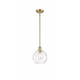thumbnail image 1 of 516-1S-WPC-G1215-8 Innovations Lighting Athens Water Glass 1 Light 8" Mini Pendant Satin Gold, 1 of 2