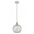 thumbnail image 1 of Innovations Lighting - Farmhouse Rope - 1 Light Stem Hung Mini Pendant In, 1 of 3