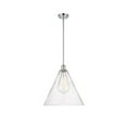 thumbnail image 1 of 516-1S-WPC-GBC-164 Innovations Lighting Berkshire 1 Light 16" Pendant Polished Chrome/Seedy, 1 of 4