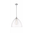 thumbnail image 1 of 516-1S-WPC-GBD-164 Innovations Lighting Bristol Glass 1 Light 16" Pendant Clear/Polished Chrome, 1 of 4