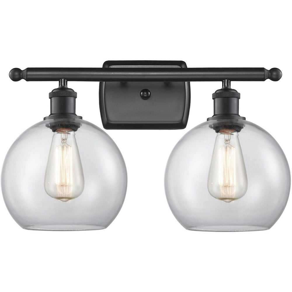 2 Light Vintage Dimmable Led Bathroom Fixture