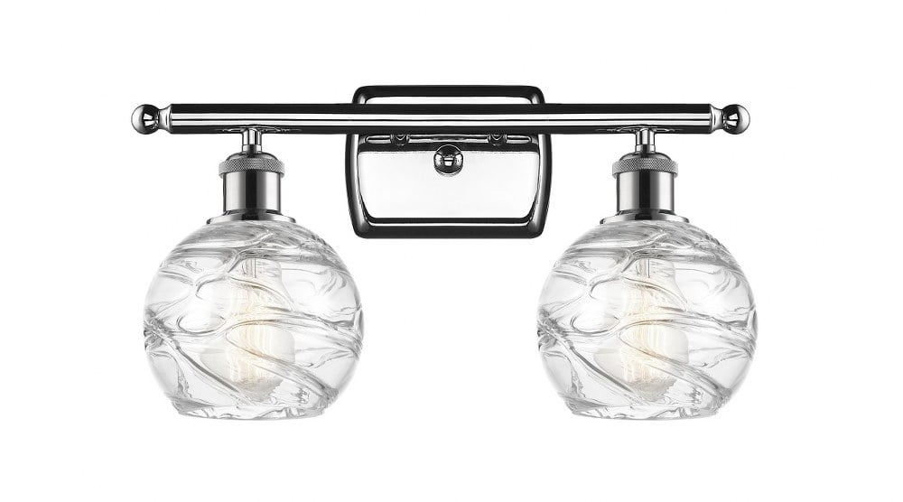 Innovations Lighting - Ballston - 2 Light Athens Deco Swirl Bath Vanity In