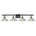 thumbnail image 1 of 516-4W-BAB-G132-Innovations Lighting-Orwell-4 Light Bath Vanity in Industrial Style-36 Inches Wide by 10 Inches High   Black Antique Brass Finish with, 1 of 2