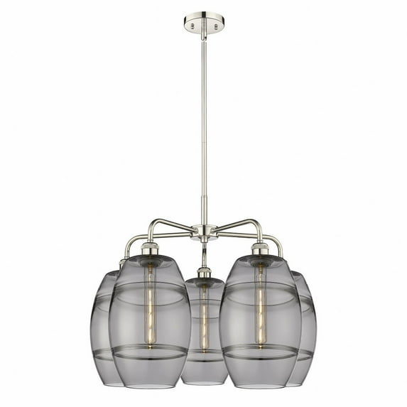 Innovations Lighting - Vaz - 5 Light Stem Hung Chandelier In Industrial