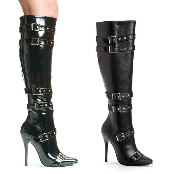 516-LEXI, 5" Heel Knee High Boot