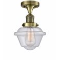 thumbnail image 1 of Innovations Lighting - Oxford - 1 Light Semi-Flush Mount In Traditional Style-11, 1 of 2