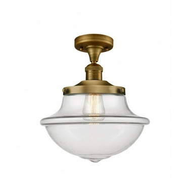 Innovations Lighting - Oxford - 1 Light Semi-Flush Mount In Traditional