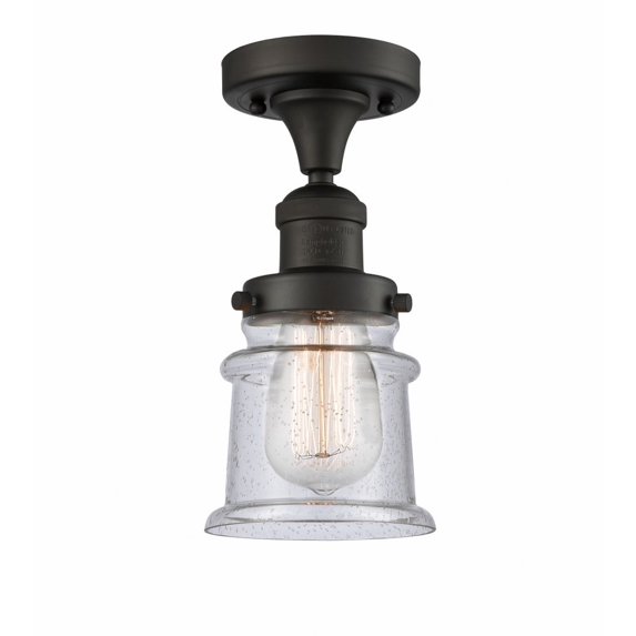 Innovations Lighting - Canton - 1 Light Semi-Flush Mount In Industrial