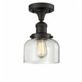 thumbnail image 1 of Innovations Lighting - Bell Cage - 1 Light Semi-Flush Mount In Industrial, 1 of 2