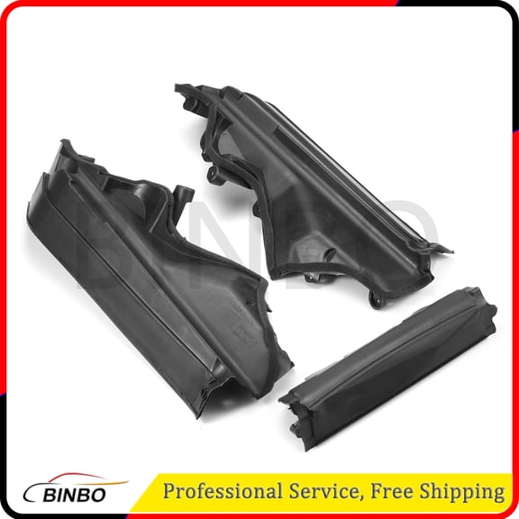51717169419 + 51717169420 + 51717169421 3PCS Engine Upper Compartment Partition Panel Set