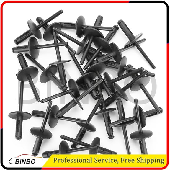 51777171004 30Pcs Black Wheel Arch Trim Blind Rivet Expanding Rivet