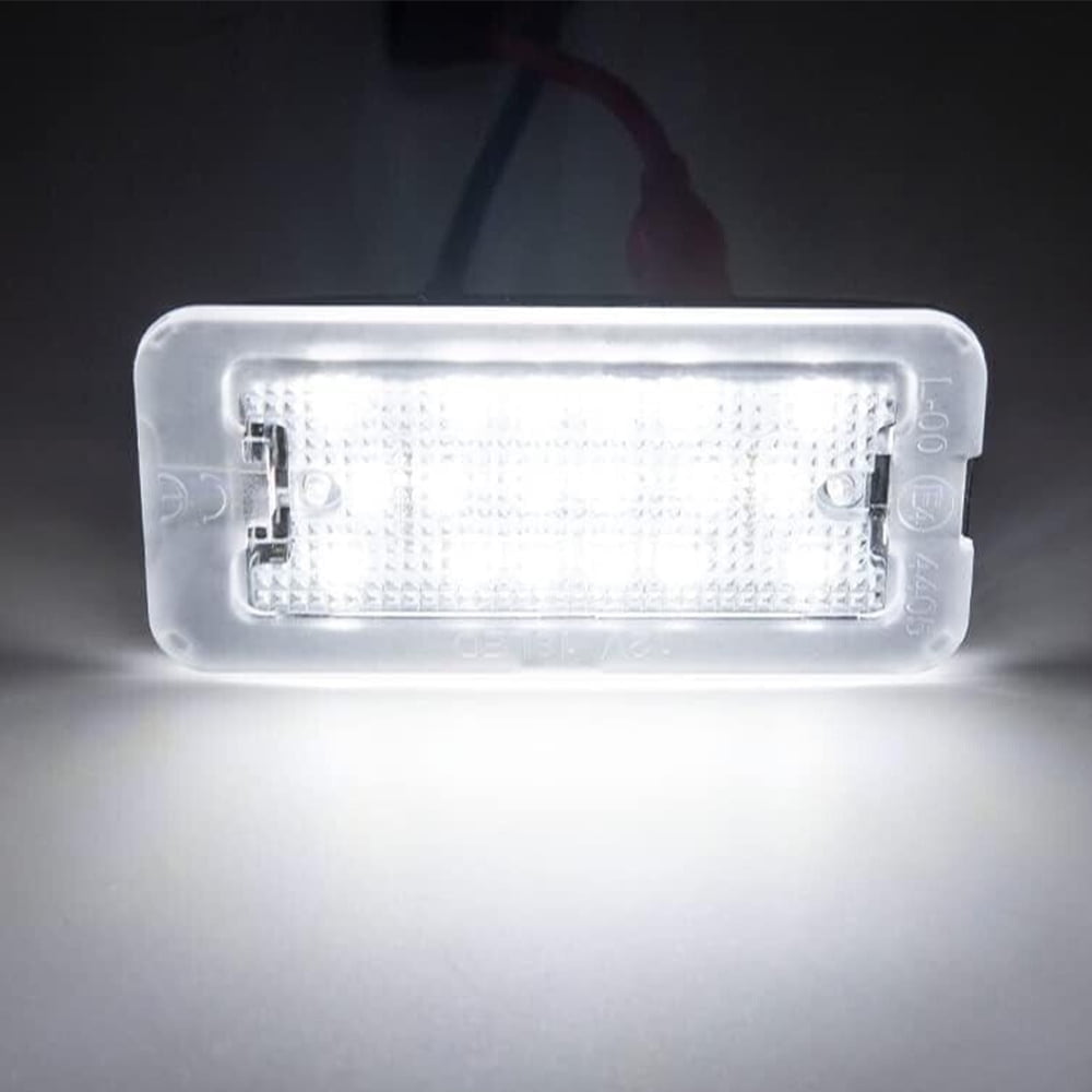 Law出品 51800482 LED License Number Plate Light Lamp For Fiat Abarth White