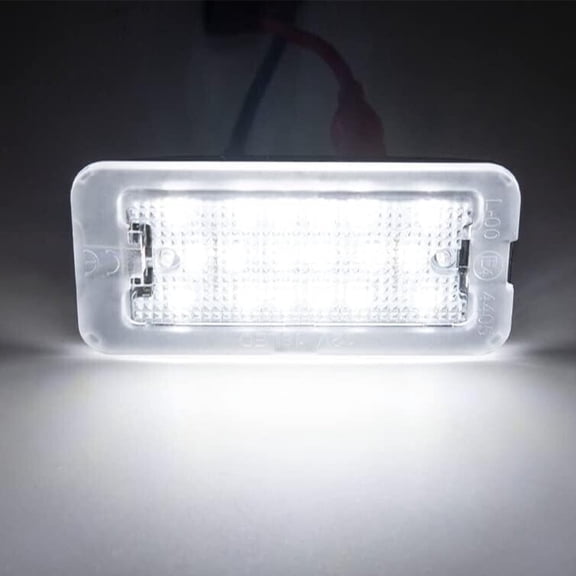 51800482 LED License Number Plate Light Lamp For Fiat Abarth White New