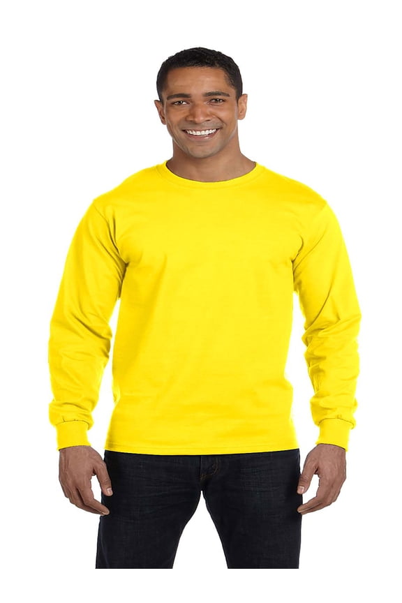 5186 - Hanes Adult Beefy-T Long-Sleeve T-Shirt